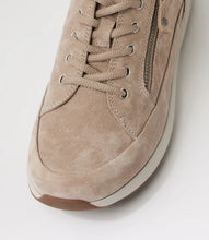 Load image into Gallery viewer, Rockport Prostep Taupe Nubuck Sneaker With Zip
