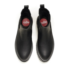 Load image into Gallery viewer, Rollie Chelsea Step Black Tumble Boot
