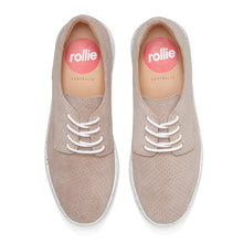 Load image into Gallery viewer, Rollie Derby City Pin Punch Taupe Suede
