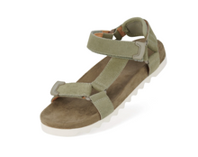Load image into Gallery viewer, Rollie Sandal Tooth Wedge Sage/White
