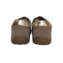 Load image into Gallery viewer, Alfie &amp; Evie Truce Latte Suede/Gold with White Star
