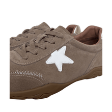 Load image into Gallery viewer, Alfie &amp; Evie Truce Latte Suede/Gold with White Star
