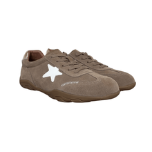 Load image into Gallery viewer, Alfie &amp; Evie Truce Latte Suede/Gold with White Star
