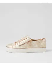 Load image into Gallery viewer, Ziera Pamela Xf Metallic Smudge Rose Gold Leather
