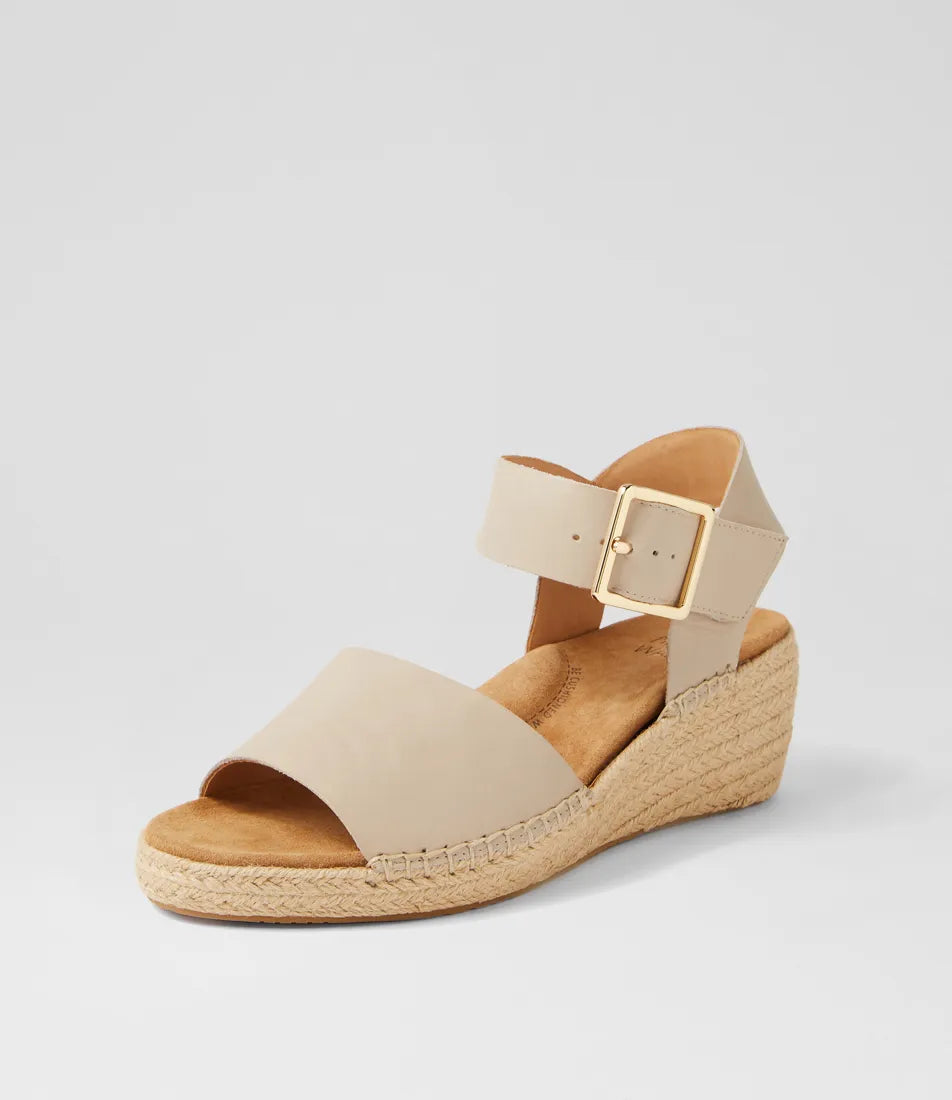 Zier Kraig Xf Almond Leather Espadrille