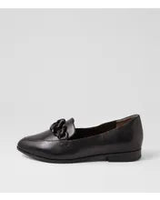 Load image into Gallery viewer, Ziera Olange Xw Black Leather Loafer
