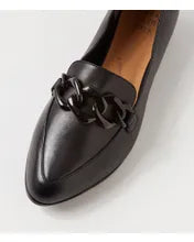 Ziera Olange Xw Black Leather Loafer