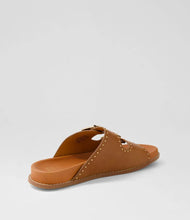 Load image into Gallery viewer, Ziera Havro W Tan/Pale Gold Sandal
