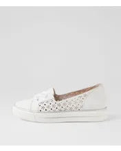 Load image into Gallery viewer, Ziera Kenji W White Tumble Leather
