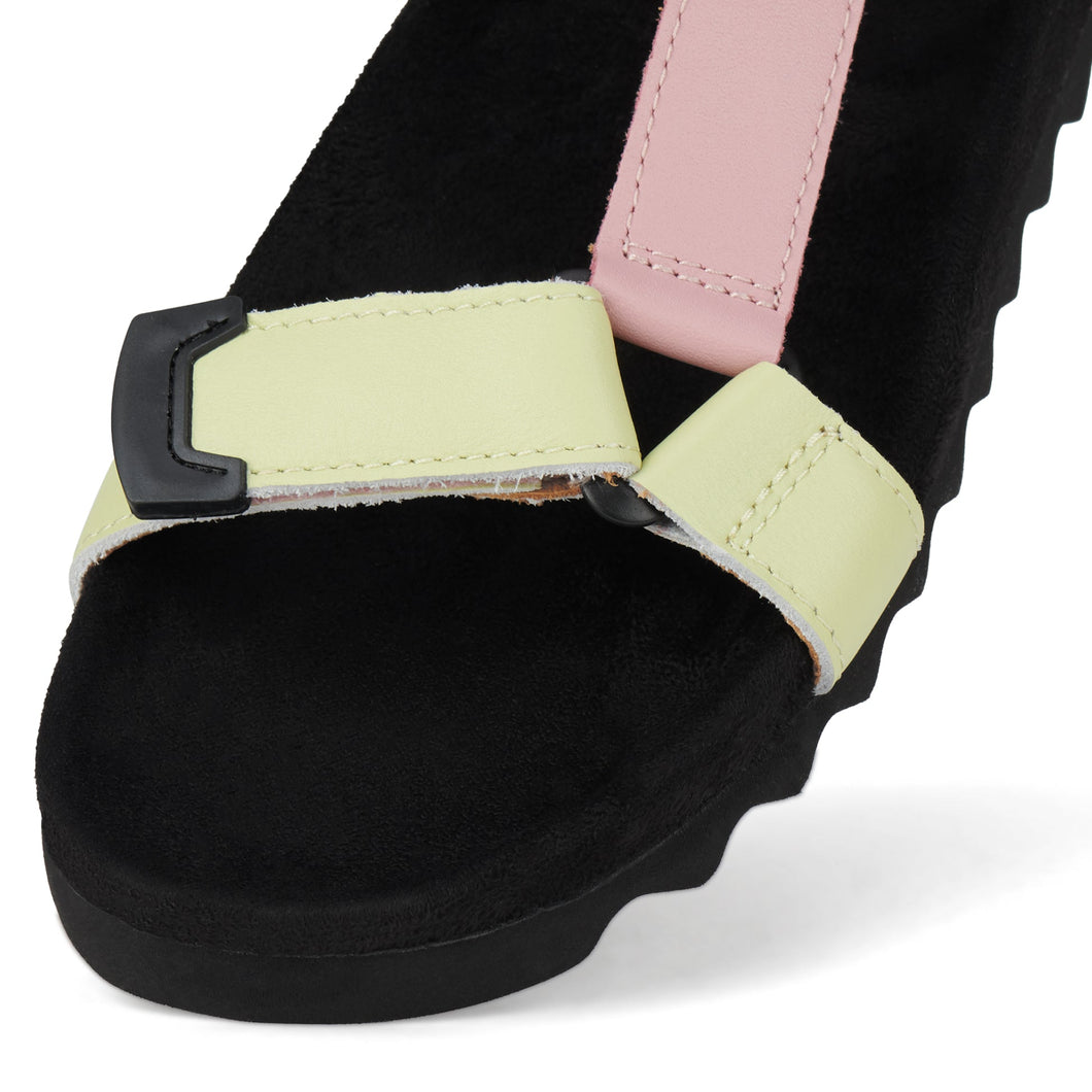 Rollie Sandal Tooth Wedge Sorbet