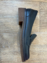 Load image into Gallery viewer, Django &amp; Juliette Ghazia Black Leather Loafer

