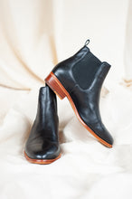 Load image into Gallery viewer, Django &amp; Juliette Isley Black Leather Boot
