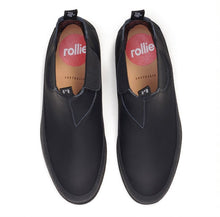 Load image into Gallery viewer, Rollie Fields Chelsea Black Rubberised Boot
